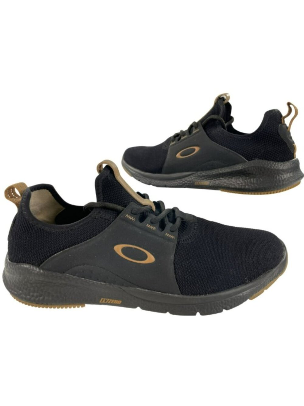 Oakley Dry Shoes EvZero Light Sole Black Tan Athletic Sneakers Men's Sz 12 USED